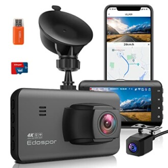 Edospor 4K Dash Cam