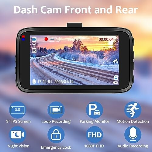 Yansoo A6 Dash Cam