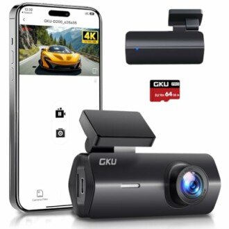 GKU 4K Dash Cam